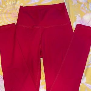 Echt leggings; red; small